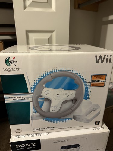 Logitech wii realistic racing - logitech,